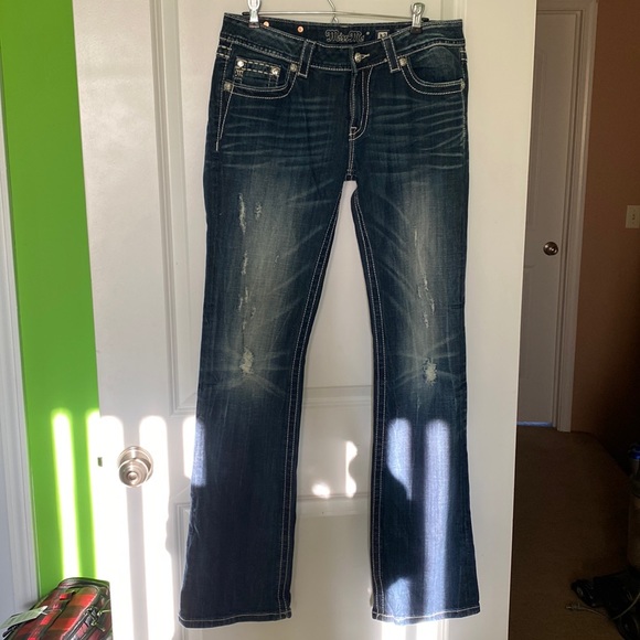 EUC MISS ME BOOCUT JEANS - Picture 1 of 4